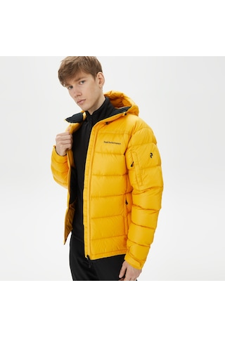 Peak Performance Frost Down Erkek Sarı Outdoor Mont Düz G79634030 Sari