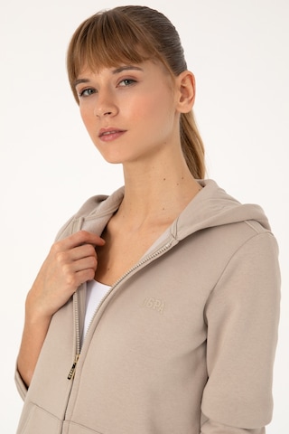 U.S. Polo Assn. U.s. Polo Assn. Kadın Taş Sweatshirt 50319111-vr049 Taş Rengi
