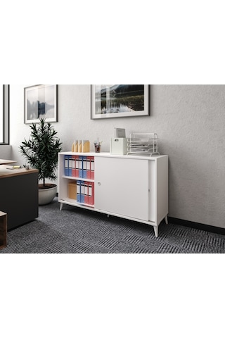 Joker Ofis Dolabı, Dosya Dolabı Beyaz - Tamamı 1. Kalite Mdf Beyaz