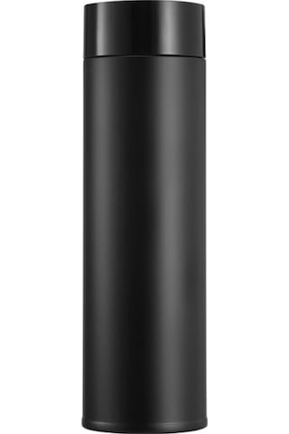 500ml 316 Paslanmaz Çelik Termos Kupası Şık Kupa Siyah