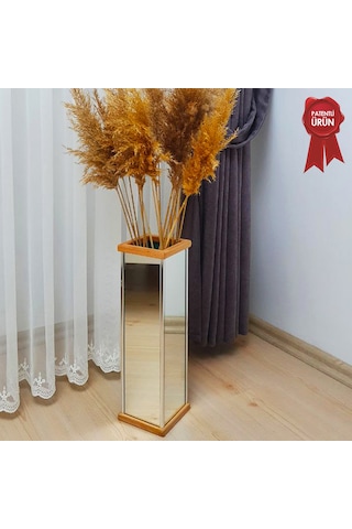 Decorita Vazo - Ayna Kuru Bitki Saksısı