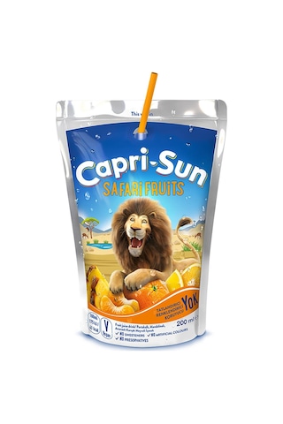 Capri-sun Safari Fruits 200 Ml X 20 Adet 1 Koli