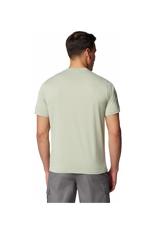 Columbia Hike Crew Erkek Kısa Kollu Teknik Üst Ao1419-348 Bej