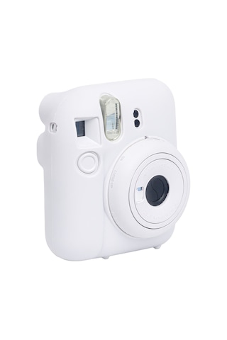 Fujifilm İnstax Mini 12 Fotoğraf Makinesi + 20'Li Film + Kıskaçlı Resim Standı + Silikon Kılıf Seti