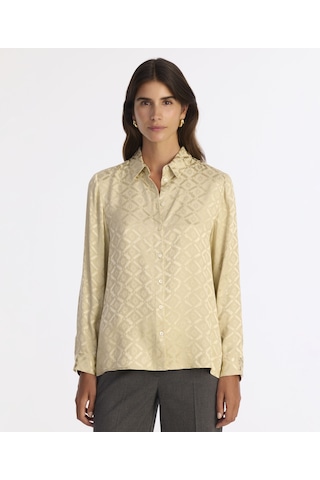 Yargıcı Regular Gömlek Yaka Uzun Kol Gömlek 25kkgm6012x 017 Bej