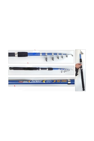 Freecamp Patriot 300Cm Teleskobik Olta Kamışı Mavi