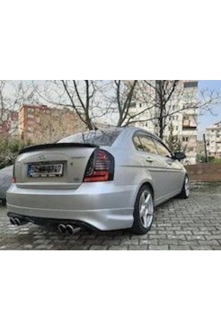 Hyundai Accent Era Custom Difüzör - Mat Siyah STR-174