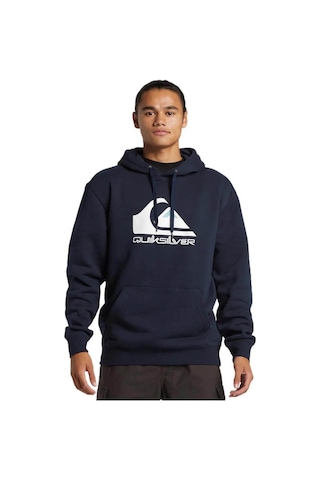Quiksilver Big Logo Hoodie Erkek Sweatshirt Lacivert