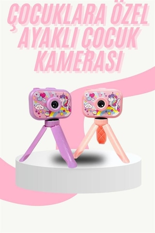 Çocuk - 673 - Için Eğitici Video Kamera Ayaklı Mini - Glblseme - Fotoğraf Makinesi