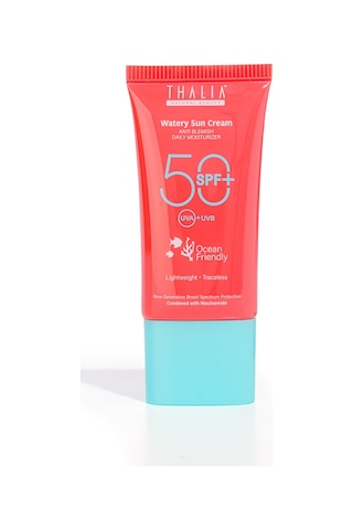 Thalia Yeni Nesil Hibrit Filtreli Su Bazlı Güneş Kremi SPF50+ 50 ML