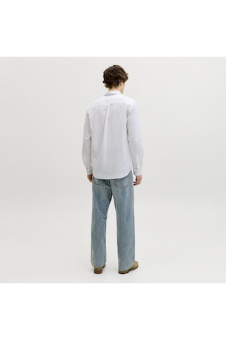 Jack & Jones Erkek Uzun Kollu Gömlek - Summer - 12289174 Beyaz