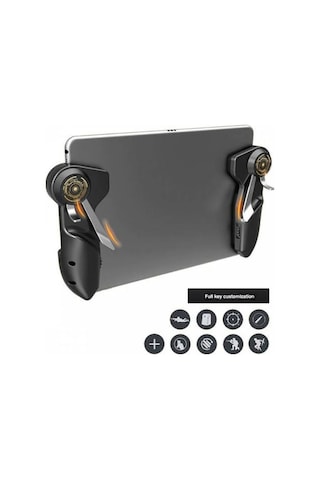 Polham Tüm Tabletlere Uyumlu Pubg Tetik Seti, Pubg Joystick Oyun Tuşu, Gamepad