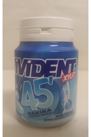 Vivident Xylit 45 Dakika Nane Aromalı Şekersiz Şişeli Sakız 12 Adet