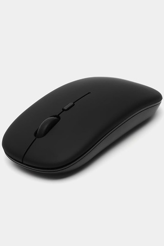 Bluetooth 10 Inç Apple Uyumlu iOS Windows Android Uyumlu Kablosuz Klavye + Mause Set Sessiz Siyah Diğer