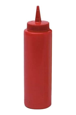 Ketçap Şişesi - 1000ml Dev Boy Kırmızı