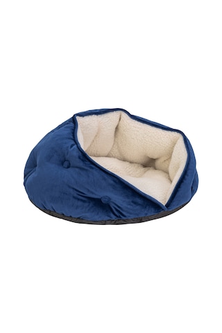 Pet - 155 - Comfort Paris Perla Kedi Ve Köpek Yatağı - Csmo-tex - Lacivert 50cm