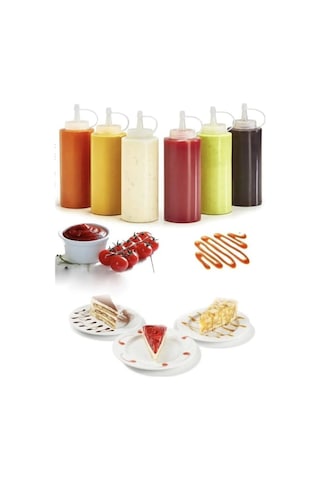 Plastik Yağlık Sirkelik Sosluk 700 Ml 1 Adet Royaleks-as-113 Şeffaf