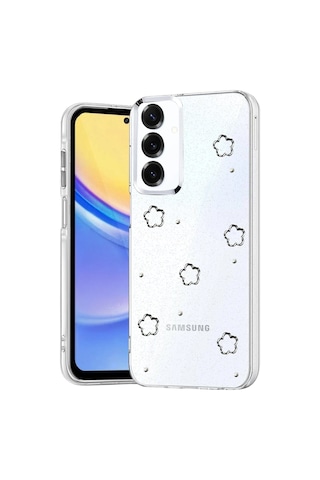 Newface - 675 - Samsung Galaxy Uyumlu A16 5g Fiyonk Desenli Kapak - - Csmo-tex - Desen 2 Diğer