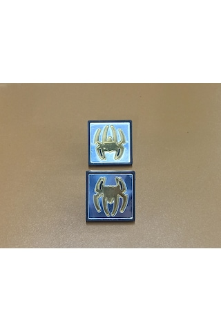 Motosiklet Örümcek Baskılı Amblem