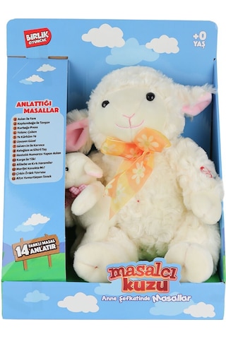 M-1117526-12 Türkçe Yavrulu Masal Anlatan Kuzu -birliktoys Amber