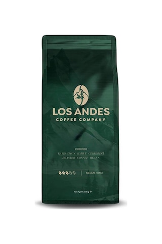 Los Andes Espresso Arabica Çekirdek Kahve 500 G Espresso