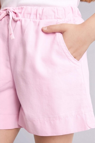 Defacto %100 Pamuk Regular Fıt Elastik Bel Gabardin Pembe Şort Kız Çocuk I0060a826hspn614 Pembe-pn614
