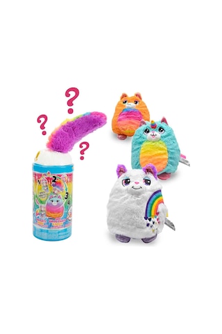 Misfittens Sürpriz Peluş S4 - Beyaz Kapak Çok Renkli