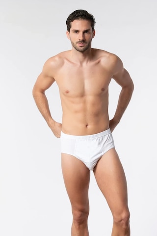 Tutku Elit 6'lı Paket Erkek %100 Pamuk Kom Slip Külot Elt1071 Beyaz
