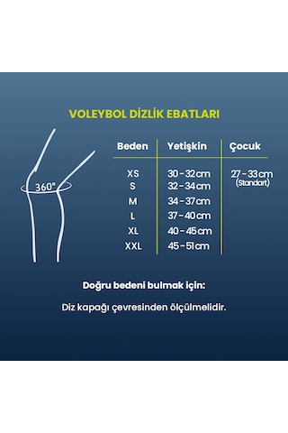 Streak Çocuk Beyaz Voleybol Dizlik N.101.2139.101.os
