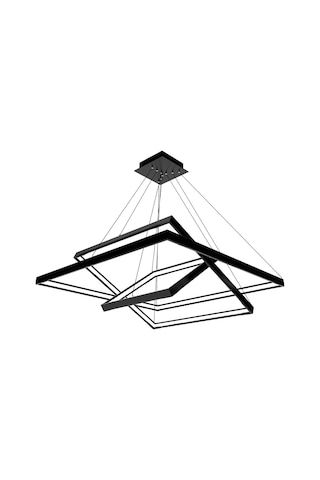 Square Saturn Modern Led Avize Sarkıt Linear Aydınl