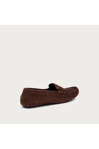 Brown Oxford / Klasik Erkek 12b0 Frau Velour Leather Kahverengi