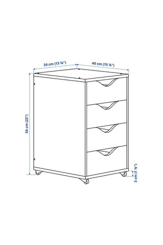 Ikea Frııdrott Keson, Beyaz, 35x56 Cm