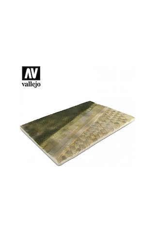 Vallejo Sc101 Döşeme Taşlı Cadde Kesiti 31x21 Cm., Manzara Serisi Model Aksesuarı