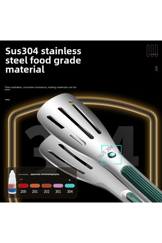 Reedark Ticari Kaliteli 304 Paslanmaz Çelik Gıda Kırıcı - Kore Stili Izgara, Barbekü Ve Biftek Kullanıma Uygun Üç Çizgili Büyük Boy