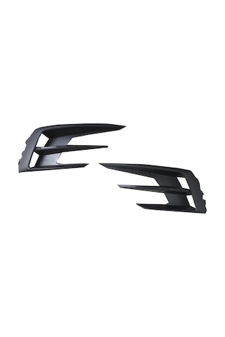 Renault Megane- 4- Sd- 2021-2024 Sis Lamba Kapağı Sağ/sol Set/sis Deliksiz/siyah Çıtalı Tyg Oem