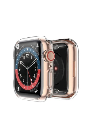 Apple Uyumlu Watch 38mm Şeffaf Silikon Saat Koruma