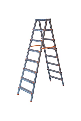 8+8 Basamaklı Çift Çıkışlı Profil Merdiven Ev, Bahçe, İşyeri İçin Uygun