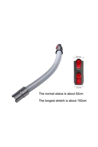 Yifomall Süpürgeye Uygun Evcil Hayvan Tüy Temizleme Fırçası: Tüy Alıcı, Boru Bağlantısı Ve Anahtar Kilitli Uç İle Ev Temizliği Kolaylaştırır