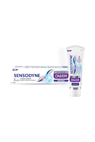 Klinik Onarım Beyazlatıcı Diş Macunu 75ml + Mini Boy Hediye 15ml