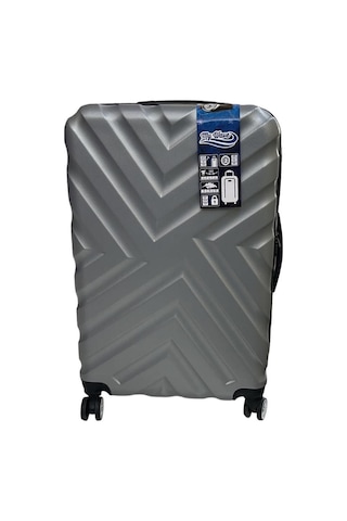 %100 Abs Kullanışlı Darbeye Dayanıklı Ortaboy Valiz Antrasit