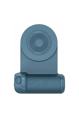 Jeemson Mavi Yüksek Performanslı Magsafe Kablosuz Şarj Cihazı - Telefon Kamerası Ayakçılığı Ve Bluetooth Kumanda İle Fotoğraf Çekim İçin Manyetik Tutuculu