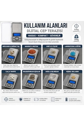 Dijital Hassas Cep Terazisi 0.01g Hassasiyet 200g Kapasiteli Mini Kuyumcu Terazisi Gram Altın Tartı Baharat Tartı Laboratuvar Terazisi Lcd Ekranlı Taşınabilir Hassas Tartı Pcs Tare Fonksiyonlu Prof Açık Bej