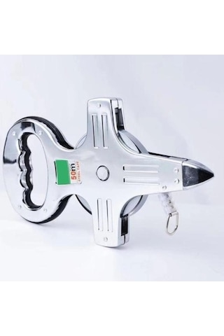 Novahub 30/50/100m Paslanmaz Çelik Çerçeve Cetvel, 1mm Doğruluk, Rocker Bant Ölçü Aracı, 30m Uzunluk, Kullanışlı Ölçüm Aracı 30 M