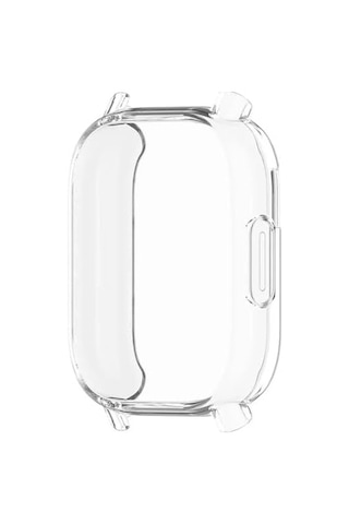 Xıaomı Redmi Watch 5 Lite İle Uyumlu Tam Kapatan Çerceve Önü Kapalı Tasarım Silikon Kılıf Çerçeve Darbe Ve Çiziklere Karşı Koruma Şeffaf
