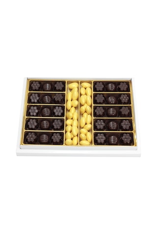 Vaveni Çikolata Gold Drajeli Bitter Çikolata Kutusu 490 G