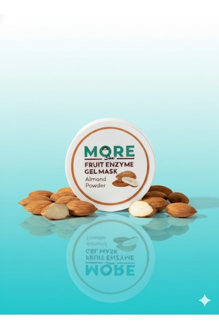 Moresun Badem Özlü Doğal Peeling - Fruit Enzyme Gel Mask 3'lü