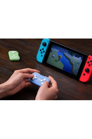 8bitdo Micro Bluetooth Oyun Kolu Nintendo Switch, Pc, Mac Os, Android Mavi