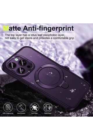 Bloomnest Cbtx İphone Uyumlu 14 Pro 3 İçin Magsafe Kılıf, 1 Cilt Hissetirici Tutucu Diğer