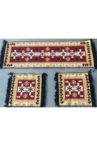 Oto Koltuk Kilim Seti | Araç Koltuk Kılıfı 3lü set