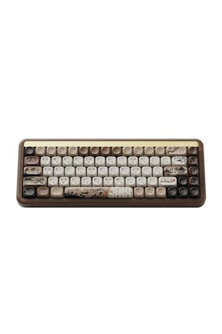 Akko MU01 Mountain Seclusion Rosewood Switch RGB Kablosuz Hotswap Mekanik Oyuncu Klavye